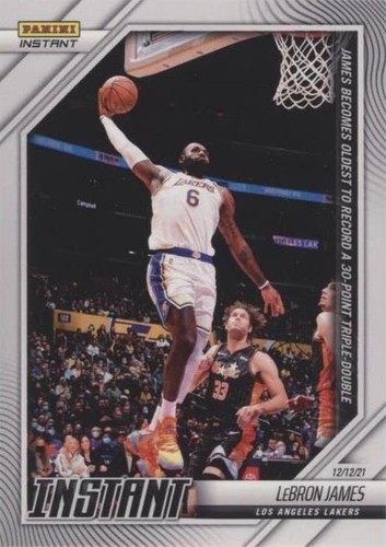 2021-22 Panini Instant - LeBron James #60
