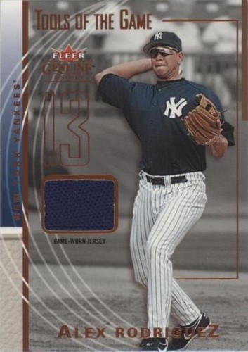 2004 Fleer Genuine Insider - Alex Rodriguez #TG-AR