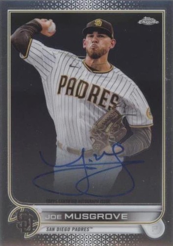 2022 Topps Chrome - Joe Musgrove #CVA-JMU