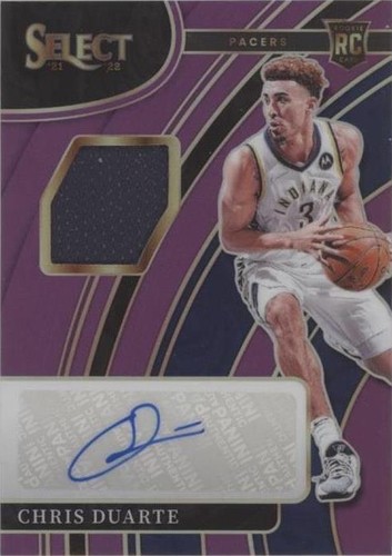 2021-22 Panini Select - Chris Duarte #RJ-CDT