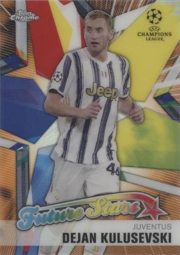 2020-21 Topps Chrome UCL Dejan Kulusevski #FS-DK