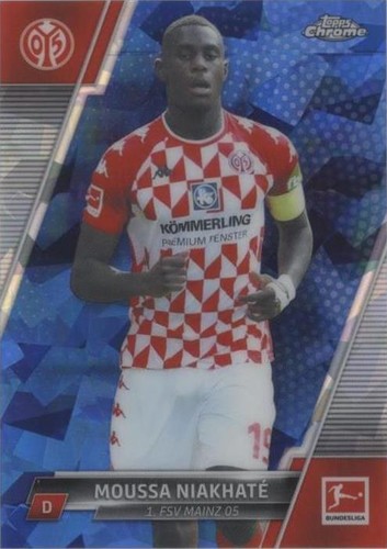 2021-22 Topps Chrome Bundesliga Sapphire Edition Moussa Niakhate #73