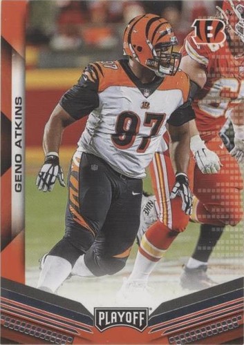 2019 Panini Playoff Geno Atkins #34