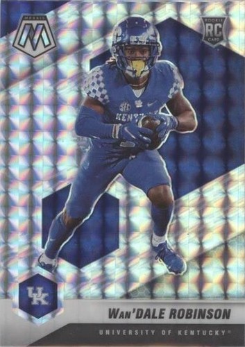 2022 Panini Mosaic Draft Picks Wan'Dale Robinson #96