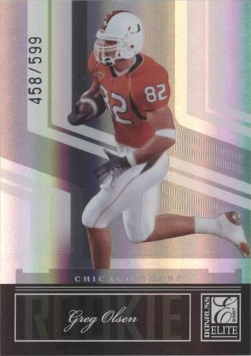 2007 Donruss Elite Greg Olsen #142