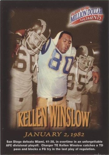 1997 Fleer Kellen Winslow #27
