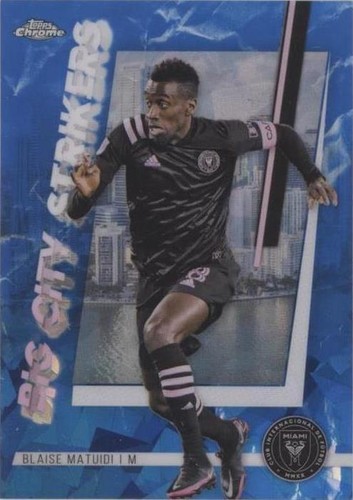 2021 Topps Chrome MLS Sapphire Edition Blaise Matuidi #BCS-20