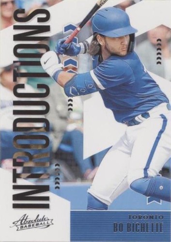 2020 Panini Absolute - Bo Bichette #INT15