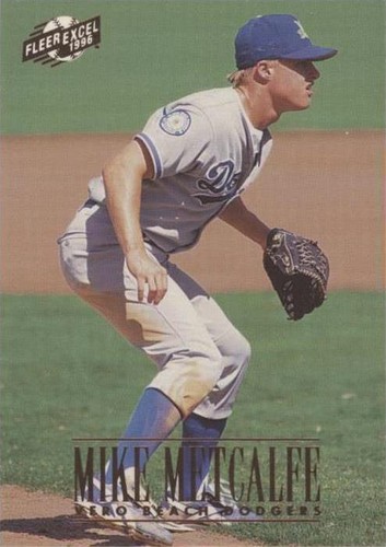 1996 Fleer Excel - Mike Metcalfe #180