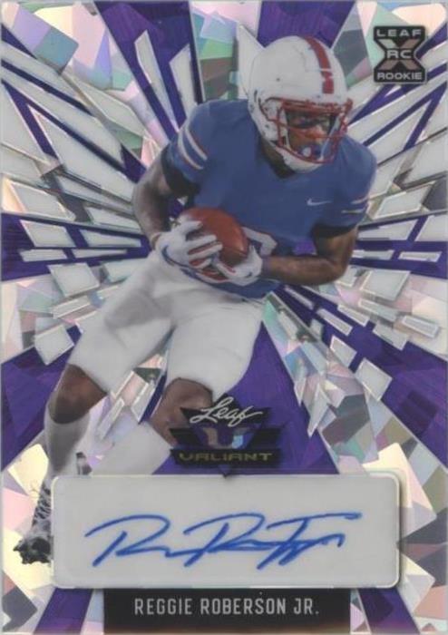 2022 Leaf Valiant Reggie Roberson Jr. #BA-RR1