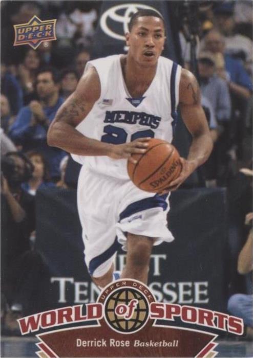 2010 Upper Deck 体育世界 - Derrick Rose #5