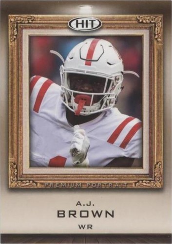 2019 Sage Hit Premier Draft A.J. Brown #PP-19