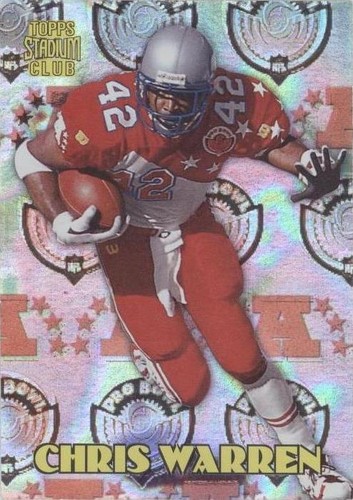 1996 Topps Stadium Club Chris Warren #PB8