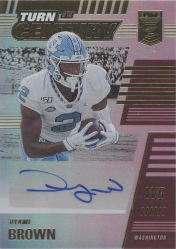 2021 Panini Donruss Elite Dyami Brown #TTC-DBR