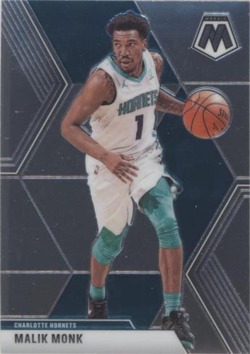 2024-25 Panini Mosaic Malik Monk Orange Prizm /249 Kings