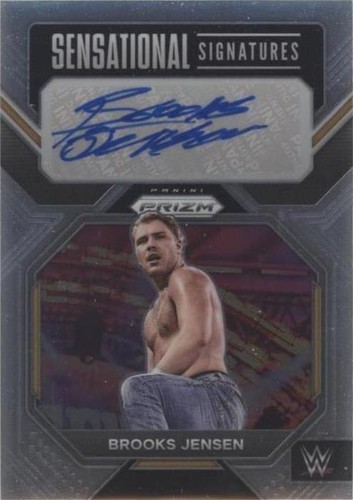 2023 Panini Prizm WWE - Brooks Jensen #SN-BJN