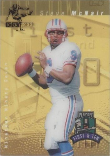 1997 Playoff First & Ten Steve McNair #K120
