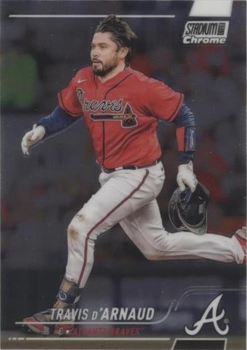 2022 Topps Stadium Club Chrome - Travis d'Arnaud #354