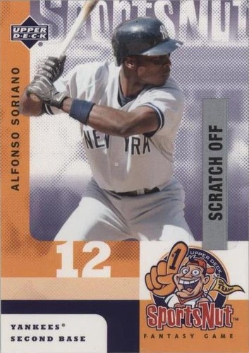 2003 Upper Deck MVP - Alfonso Soriano #SN34