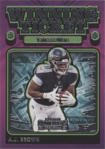 2021 Panini Contenders A.J. Brown #WT-ABR