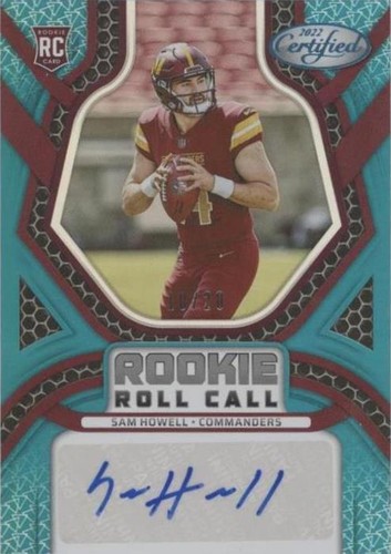 2022 Panini Certified Sam Howell #RCS-SH