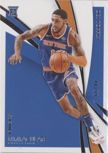 2020-21 Panini Immaculate Collection - Obi Toppin #37