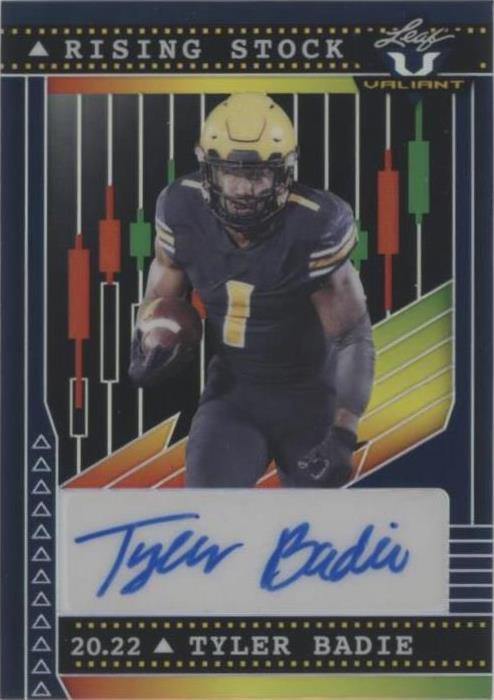 2022 Leaf Valiant Tyler Badie #RS-TB1