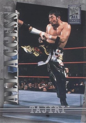 2002 Fleer WWF All Access - Tajiri #3