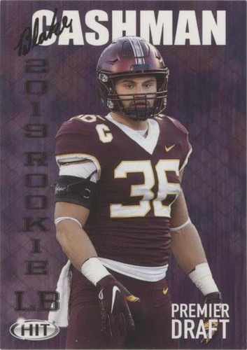 2019 Sage Hit Premier Draft Blake Cashman #85