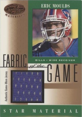 2001 Leaf Certified Materials Eric Moulds #FG-83