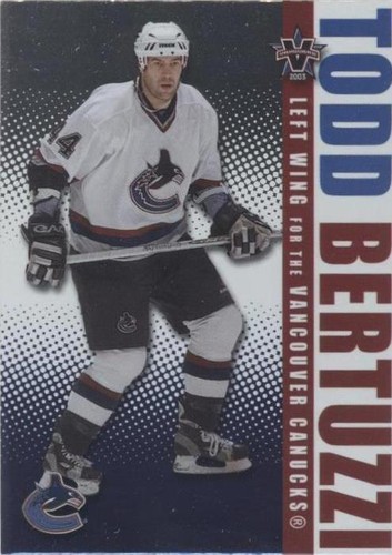 2002-03 Pacific Vanguard - Todd Bertuzzi #94