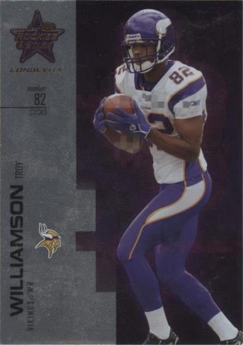 2007 Leaf Rookies & Stars Longevity Troy Williamson #25