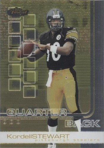 2002 Topps Finest Kordell Stewart #4