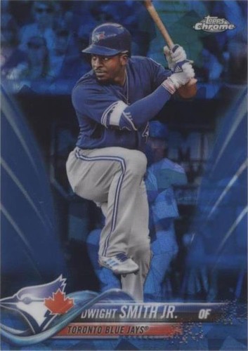 2018 Topps Chrome Sapphire Edition - Dwight Smith Jr. #541