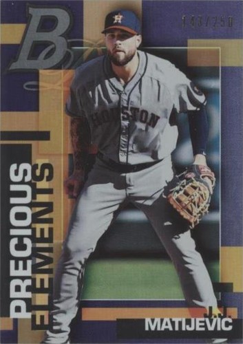 2020 Bowman Platinum - J.J. Matijevic #PE-12