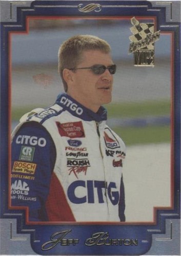 2002 Press Pass VIP - Jeff Burton #X18