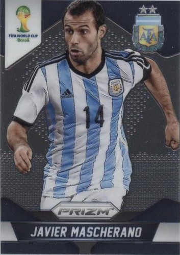 2014 Panini Prizm World Cup Javier Mascherano #8