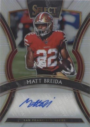 2019 Panini Select Matt Breida #SP-MB