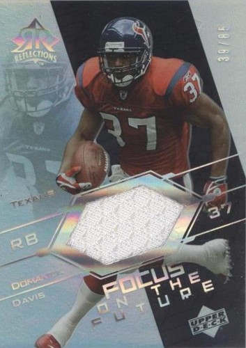 2004 Upper Deck Reflections Domanick Davis #FO-DD