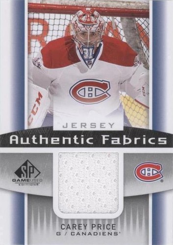 2013-14 SP Game Used Edition - Carey Price #AF-CP