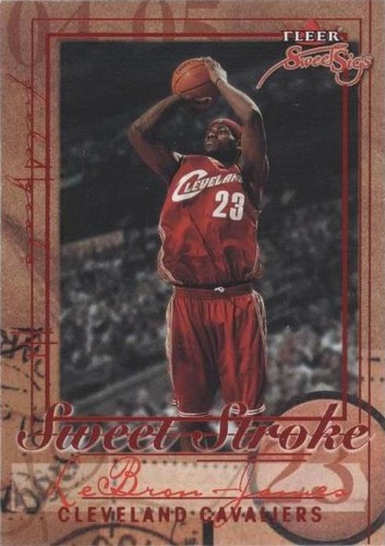 2004-05 Fleer Sweet Sigs - LeBron James #13 SS
