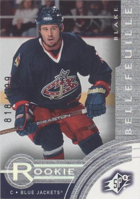 2001-02 SPx - Blake Bellefeuille #203