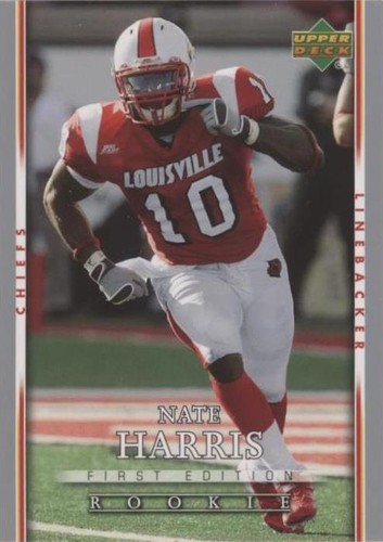2007 Upper Deck First Edition Nate Harris #191