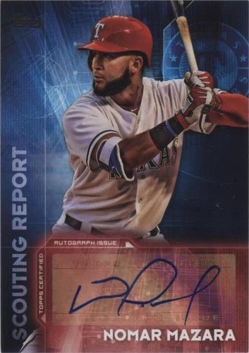 2016 Topps Update Series - Nomar Mazara #SRA-NM