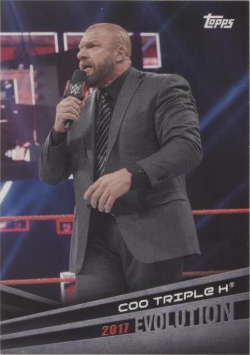 2018 Topps WWE - Triple H #E-44