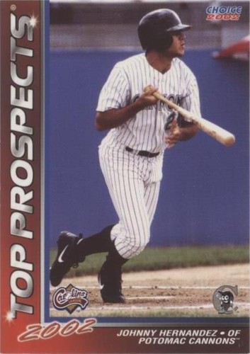 2002 Choice Carolina League Top Prospects - Johnny Hernandez #17