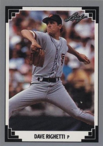 1991 Leaf - Dave Righetti #301