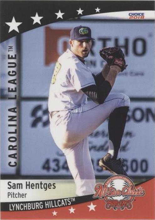 2018 Choice Carolina League All-Stars - Sam Hentges #41