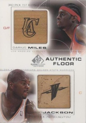 2000-01 SP Game Floor Edition - Marc Jackson/Darius Miles #C5