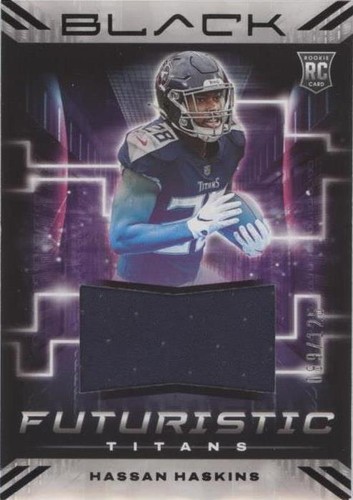 2022 Panini Black Hassan Haskins #FUT-HHA